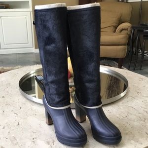 Sorel, Medina , stacked  heel boots